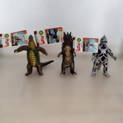 バンダイ ウルトラ怪獣シリーズ ソフビ 3体セットのサムネイル