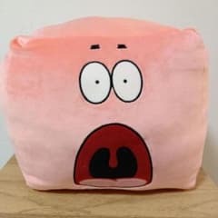タグ付　約BIG　25cm　スポンジ・ボブ　むっちりもっちりスクエア　ぬいぐるみ