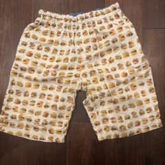 オーシャン&グラウンド　ハンバーガー柄ハーフパンツ　140 マーキーズ　FITHのサムネイル