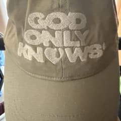 GOD ONLY KNOWS キャップ ベージュ - メルカリ