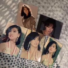 中森明菜さん生写真5枚のサムネイル