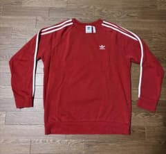 adidas アディダスオリジナルス スウェット レッドのサムネイル