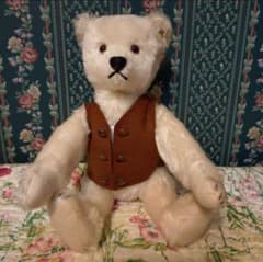 Steiff　ティディベア　未使用　teddy Bu レプリカ 　復刻版 Steiff ティディベア 未使用 teddy Bu レプリカ 復刻版 - メルカリ