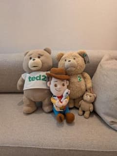 ted2 ぬいぐるみ 4点セットのサムネイル