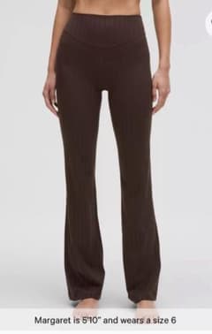 未使用品 ルルレモン ブーツカットパンツ アジアフィットS - メルカリ