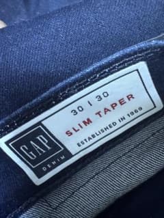 GAP SLIM TAPER デニムパンツ 30x30のサムネイル