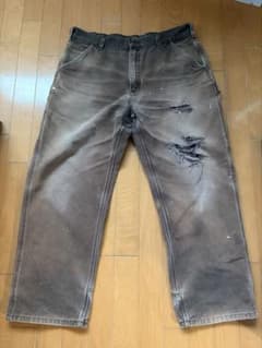 【berberjin】 34インチCarhartt ペインター ダメージ ペンキのサムネイル
