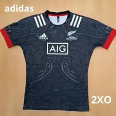 美品】adidas アディダス マオリオールブラックス ジャージ 2XO - メルカリ