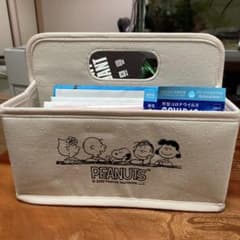 スヌーピーと仲間たち　すっきり収納キャリーボックス✖️2個のサムネイル