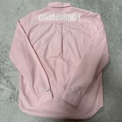 good enough 背ロゴシャツ 薄ピンク M 藤原ヒロシ グッドイナフ good enough 背ロゴシャツ 薄ピンク M 藤原ヒロシ グッドイナフ - メルカリ