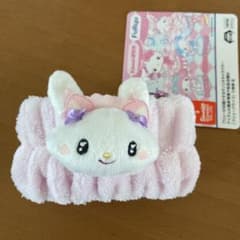 サンリオ　ねこみみメイド 吸水リストバンド　シュシュ　ヘアバンド