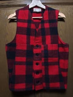 FILSON バッファローチェック マッキーノベスト サイズ38 М - メルカリ