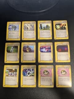 【流通量少】ポケモンカードe　スターターパック等トレーナーカード【12枚セット】のサムネイル
