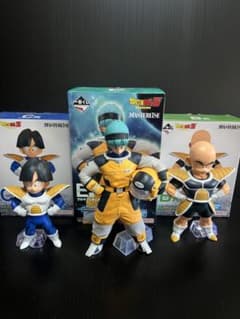 ドラゴンボール1番くじMASTERLISE B賞クリリンC賞孫悟飯E賞ブルマ3体