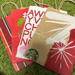 スターバックス　紙袋のサムネイル