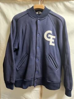 Good Enough GE 初期スウェットスタジャン　ネイビー　オリジナル Good Enough GE 初期スウェットスタジャン ネイビー オリジナル