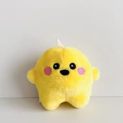 サーキュラー ぬいぐるみマスコット小 イエロー - メルカリ