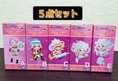 ワンピース/ワールドコレクタブルフィギュア/ジュエリー・ボニー (5点