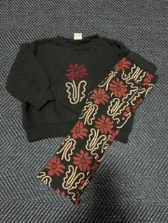 midmile ベビー服 セットアップ 花柄刺繍のサムネイル
