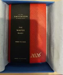 新品 SMYTHSON 2026 手帳 ギフトボックス付き 新品 SMYTHSON 2026 手帳 ギフトボックス付き - メルカリ