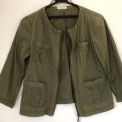 ヨッシー様専用　ノーカラージャケットのサムネイル