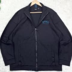 美品 ヒューゴボス ジップアップ トラックジャケット スウェット　XXXL 美品 ヒューゴボス ジップアップ トラックジャケット スウェット XXXL