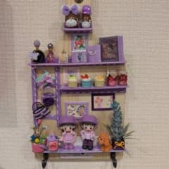 ♥クラフトバンド　ハンドメイド　インテリア♥カッティングボードキーフックのサムネイル