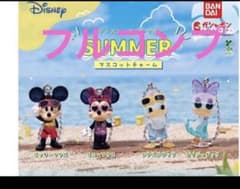 ディズニーキャラクター SUMMER マスコットチャーム 全4種セット - 3