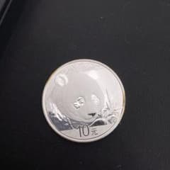 2018年 中国パンダ銀貨 10元 30g 純銀 - メルカリ