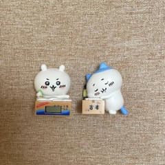 Chiikawa Hachiware Desk Figure Clock (Set of 2)
