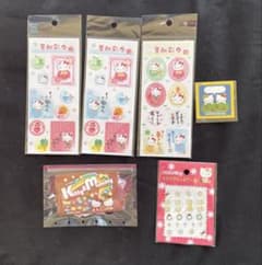 公*o様 ハローキティ・ミミィ デコレーションシールセットのサムネイル