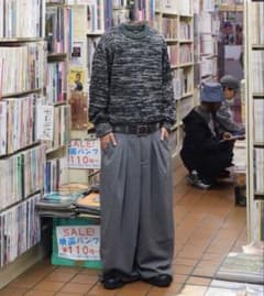 【完売品・公式購入】BELVET Melange Texture Knit Lのサムネイル