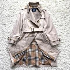 バーバリー トレンチコート ロングコート ベージュ ノバチェック ベルト