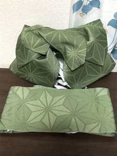 きもの館　浴衣　作り帯　若竹色のサムネイル