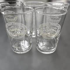昭和レトロ　キリンビール ロゴ入りグラス 5セットのサムネイル