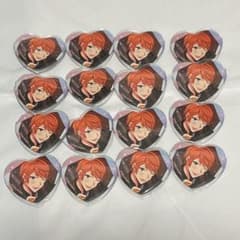 エリオスR ビリー エリミュ ハート缶バッジ16個 - メルカリ