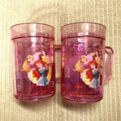ディズニープリンセス　プラコップ2個のサムネイル
