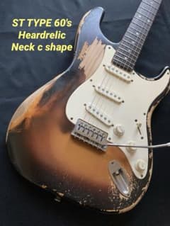 早い者勝ち #12ストラトキャスタータイプ ニトロセルロースラッカー