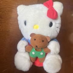 昭和レトロ】ハローキティ ぬいぐるみ 【平成レトロ】 - メルカリ
