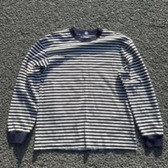 00s OLD UNIQLO Archive ボーダーロンティ y2k平成のサムネイル