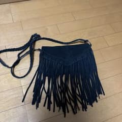フリンジ ショルダーバッグ スウェードのサムネイル