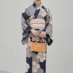 田中里奈 浴衣 しまむら セパレート浴衣 帯 mysacloset 椿と雪輪