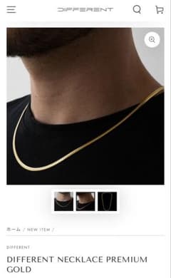 【メルカリ最安値】DIFFERENT NECKLACE PREMIUM GOLD DIFFERENT NECKLACE PREMIUM GOLD - メルカリ