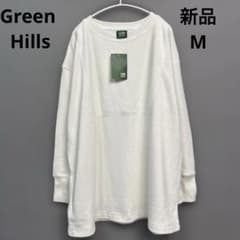 Green Hills 白 サーマル ワッフル 長袖Tシャツ ホワイト - メルカリ