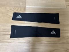 adidas アームカバー CLIMALITE ブラック サイズフリーのサムネイル