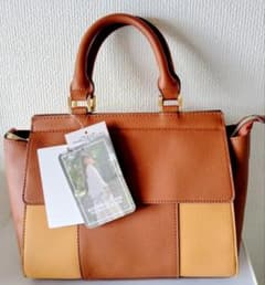 スザンヌ しまむら スザンヌコラボ 2way バッグ ブラウン 完売品