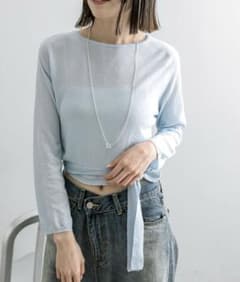 mystic バックシャンニットのサムネイル