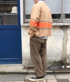 DIGAWEL RUGBY SHIRT (CAMEL) 2 - メルカリ