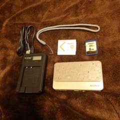 Cyber-shot DSC-T99D Gold, battery charger, 8GB memory, etc. set