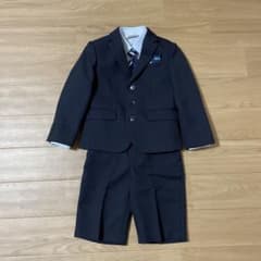 キッズ　フォーマル　入学式　発表会　男の子　スーツ　4点セットのサムネイル